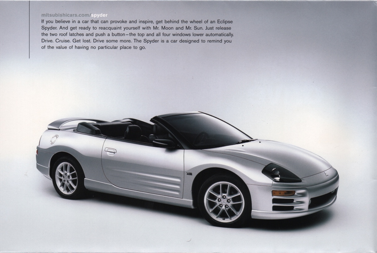 2002 Mitsubishi Full Line Brochure Page 5